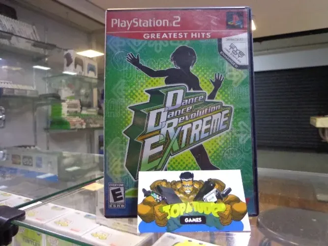 Jogo Dance Dance Revolution Extreme PlayStation 2 Conservado 