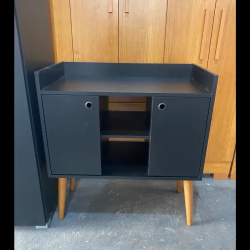 Armário aparador preto - entrego hoje