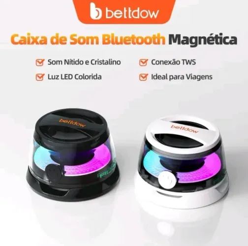 Oferta relâmpago! Mini caixinha de som - Mini Alto Falante Magnético