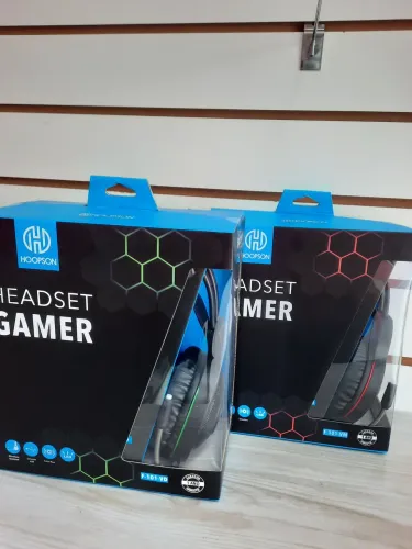 Headset Gamer Hoopson USB profissional F-101 - Novo