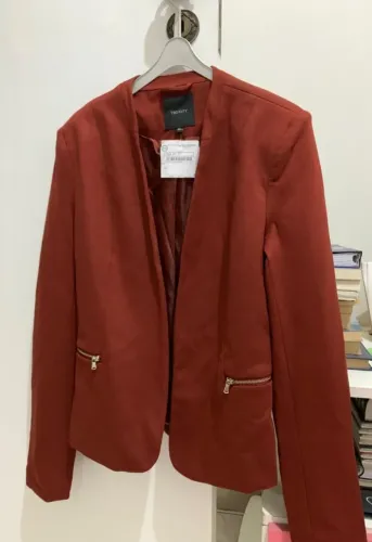 Blazer terracota Feminino