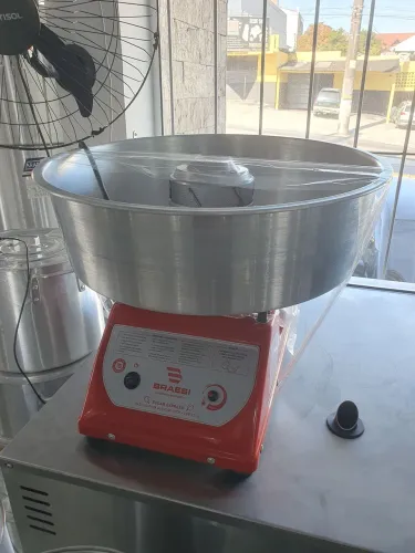 JR. Máquina Industrial de Algodão Doce Braesi