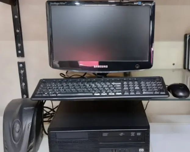 Computador Completo HP Dual Core E2200 2.20 GHz, 5GB memória, SSD224GB
