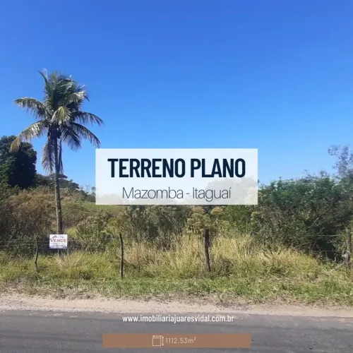 Terreno plano na Estrada do Mazomba - Itaguaí/RJ
