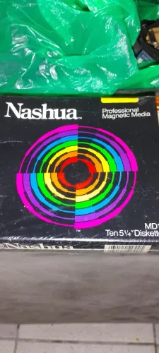 Disquetes Nashua 5 1/4" Profissional - MD1 - 10 unidades
