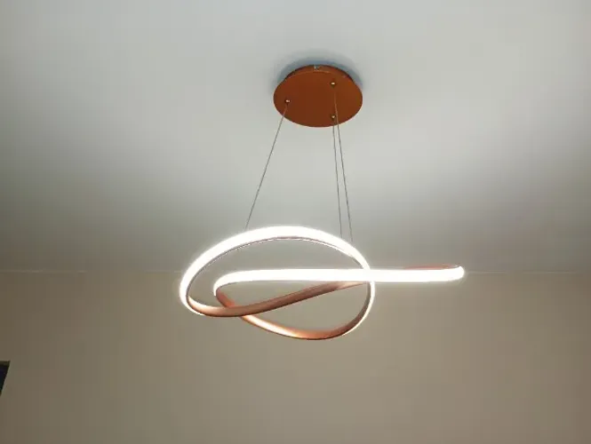 Lustres em led para quarto e sala