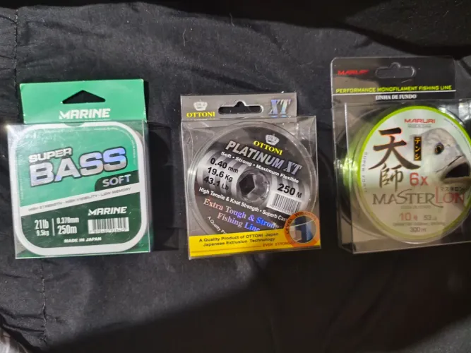 Lote de Linhas para pesca 