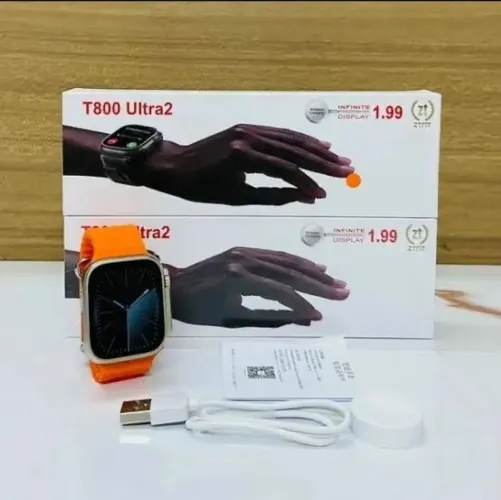 Smartwatch T800 Ultra2 com Tela Infinita