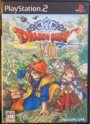 Dragon Quest VIII (JAP) - PlayStation 2 - Jogo original