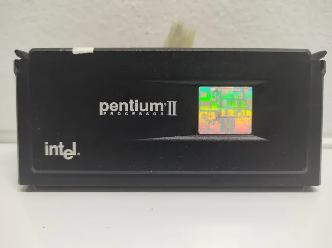 Processador Slot 1 Intel Pentium II 350 MHz SL2U3 + Dissipador original com Fan