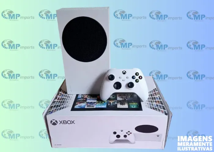 Loja MP Imports: Xbox Series S 512gb + Controle Original Branco (Semi Novo)