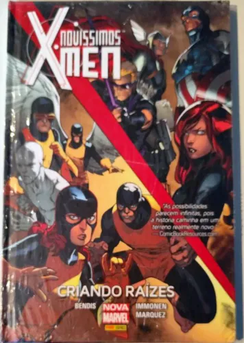 Novíssimos X-Men: Criando Raízes Nova Marvel (Capa Dura Panini)