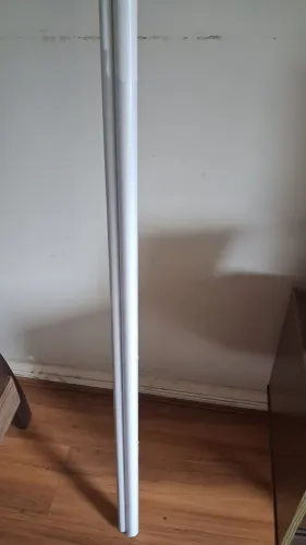 Varão de cortina duplo novo