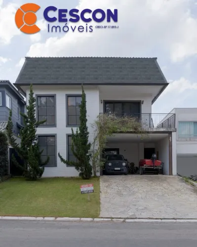 Imperdível! Casa em condomínio de luxo em Santana de Parnaíba-SP, 4 quartos, 3 suítes, 3 s