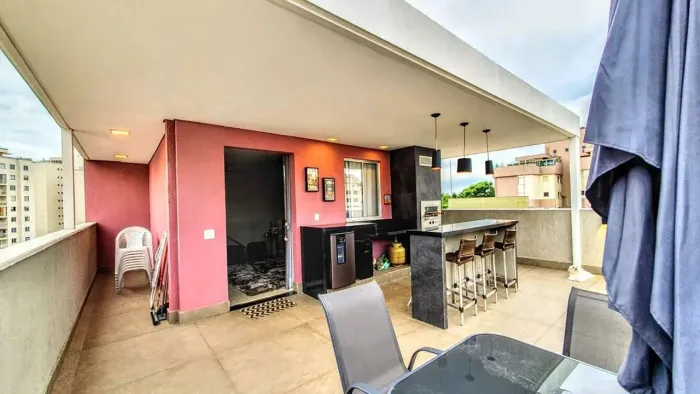 Cobertura à venda, 3 quartos, 1 suíte, 2 vagas, Fernão Dias - Belo Horizonte/MG