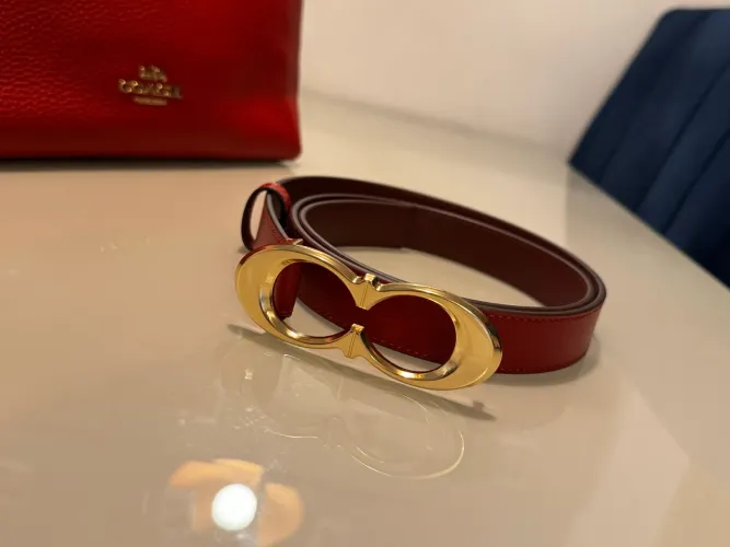 Vendo Cinto Coach em couro - Original e Importado