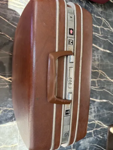 Mala Samsonite Vintage Marrom