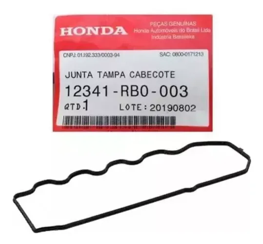 Junta Da Tampa De Válvulas Honda New Fit City 1.5 16v 2016