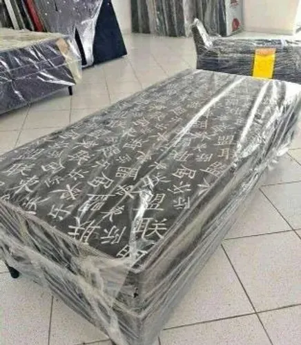 Cama box solteiro Black D26