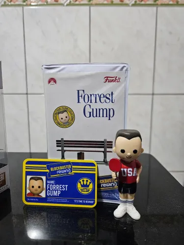 Funko Pop Forrest Gump Rewind - Chase raro - Novo e original 