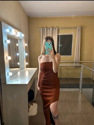 Vestido canelado