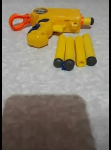 Lançador de Dados de brinquedo com 5 balas infantil