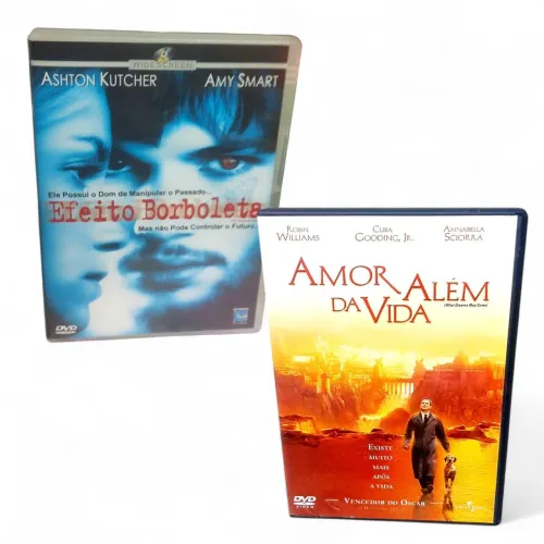 Kit 2 dvds clássicos do drama e ficção <br>