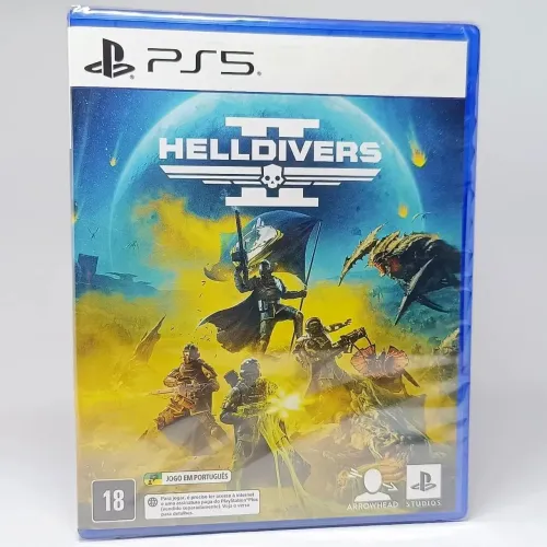 Jogo HellDivers - PS5 - Novo 