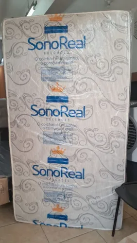 Colchão Alteza Solteirão Sono Real - Molas Ensacadas 