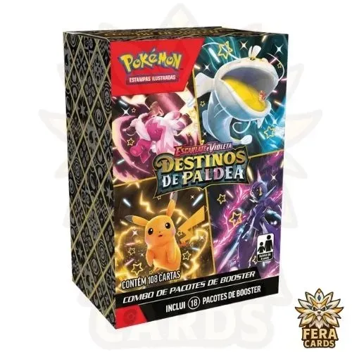 Mini Box Destinos de Paldea Pokémon TCG