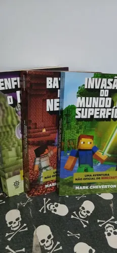 Livros Minecraft - Coleção Completa