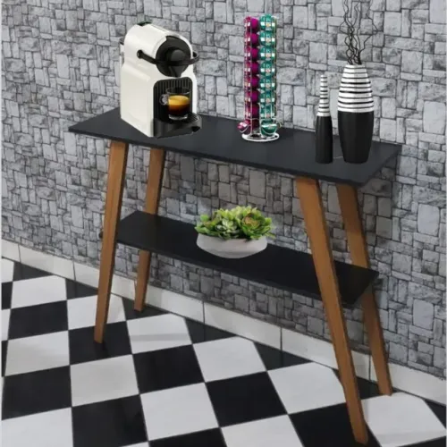 APARADOR RETRO EM MDF BRANCO ( R$150,00) OU PRETO ( R$170,00) NOVO