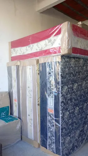 Bicama,box solteiro com auxiliar, cama box cabeceira 