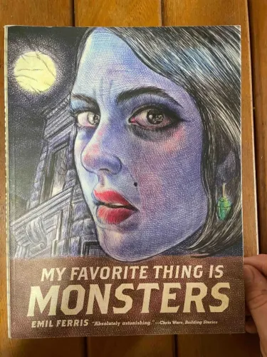My Favorite Thing Is Monsters - Emil Ferris - Fantagraphics - Graphic Novel Quadrinhos