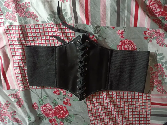 Cinto corset preto