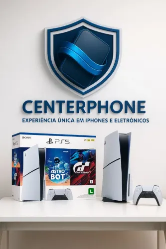 Plavstation 5 slim disco lacrado com dois super iogos exclusivos