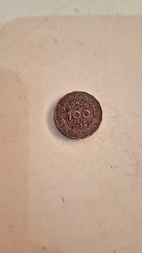Moeda Brasileira de 100 Réis - 1938