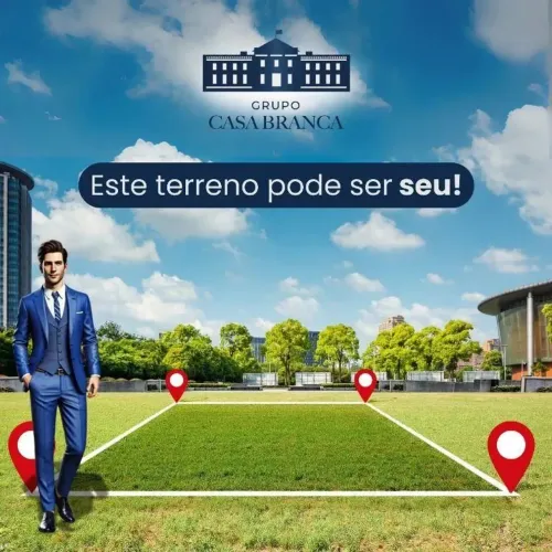 Seu novo endereço: terreno de esquina em condomínio fechado