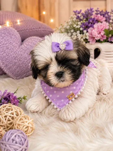 Maravilhosas filhotes de Lhasa apso fêmea promoção!
