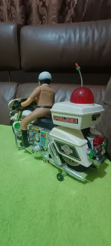Moto antiga brinquedo antigo