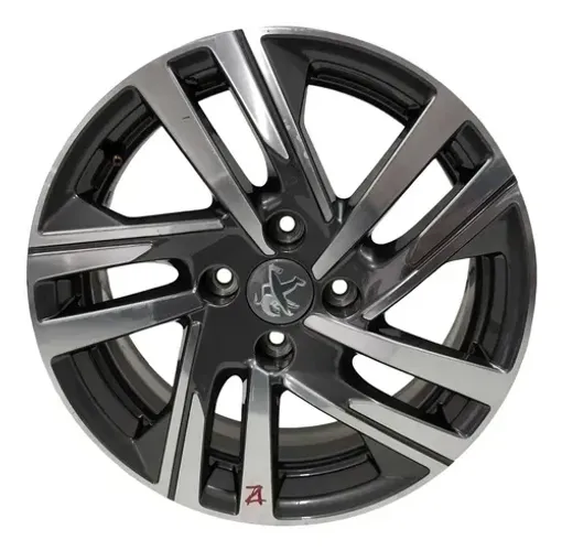 Roda Peugeot 208 2023 R *7 (z) Prateado