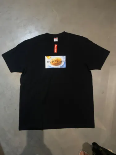 supreme pancakes tee black