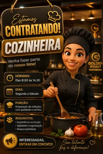 Contrato cozinheira