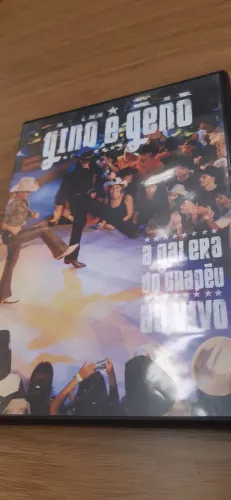 DVD Gino e Geno A Galera do Chapéu ao Vivo