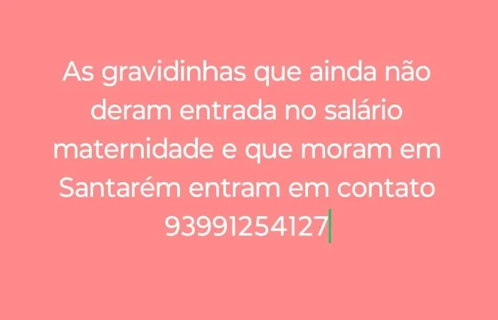 Salário maternidade