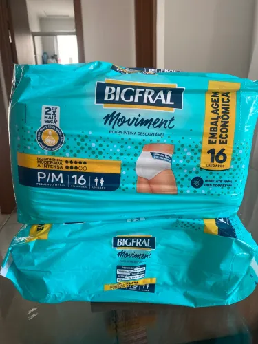 Roupa íntima Bigfral 