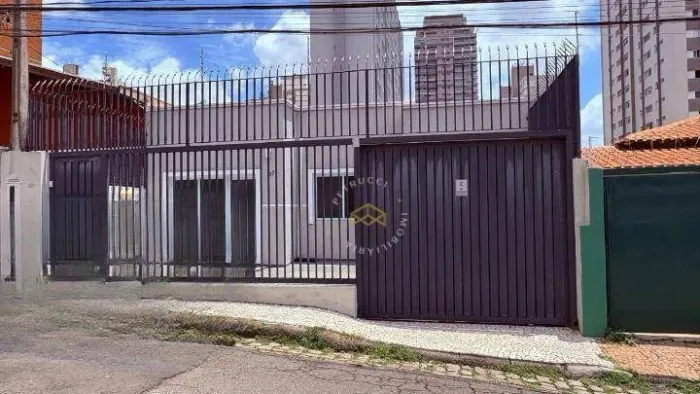 CASA COMERCIAL COM 136 M² 4 SALAS, PARA VENDA E LOCAÇÃO NO BOSQUE - CAMPINAS/SP