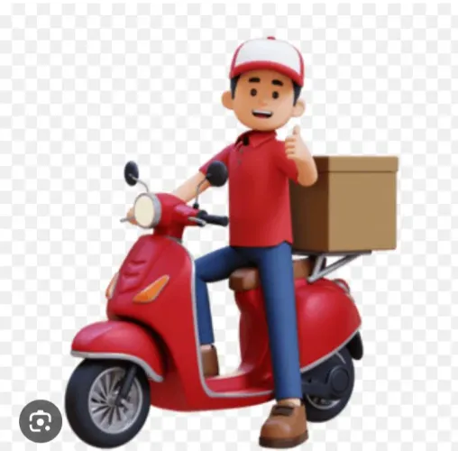 Entregador pra delivery disponível