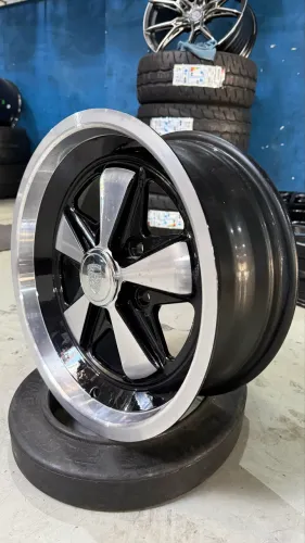 JOGO DE RODAS ESTILO PORSHE ARO 15 PARA KOMBI