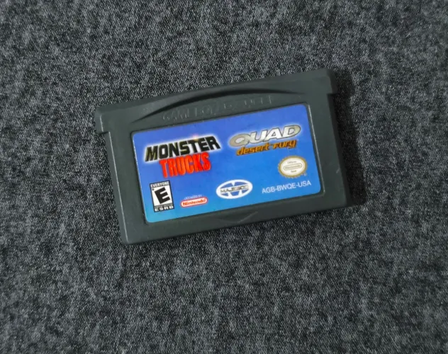 Monster Trucks Quad Fury Original Americano Game Boy Advance GBA